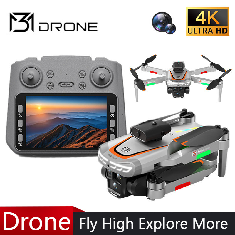 Drone Camera Professional - M3 Professional Drone 4K HDถ่ายภาพทางอากาศหน้าจอ 4.3
