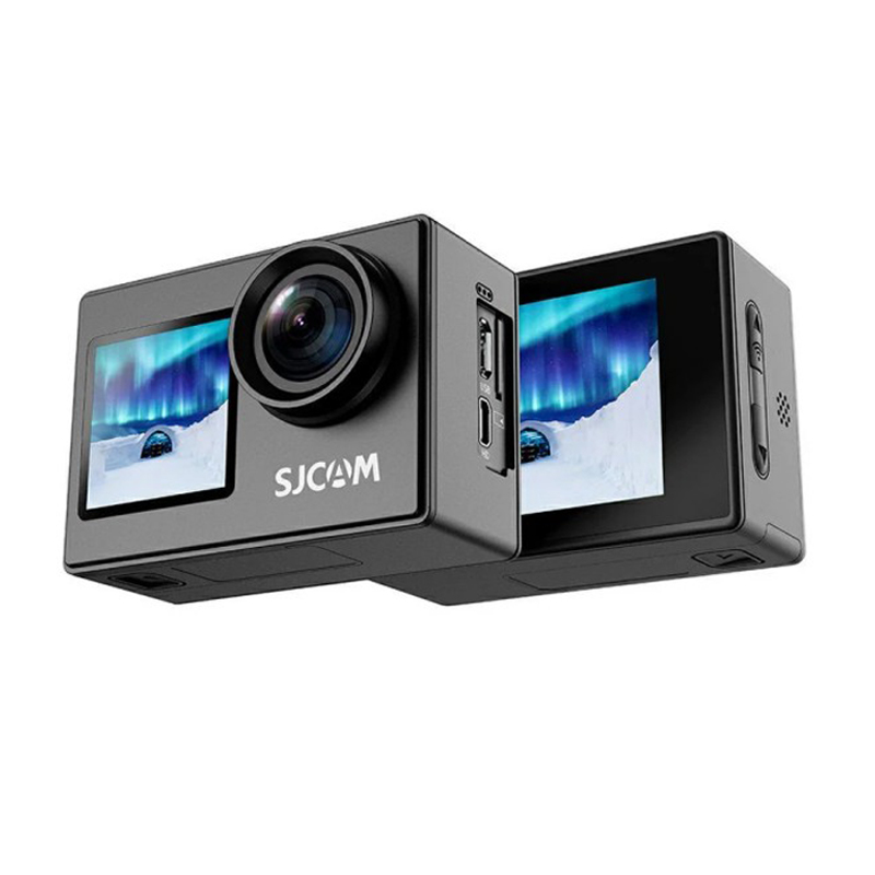 Drone Camera Action - กล้องติดหมวก Dual Screen-SJ4000 SJCAM จอแสดงผลคู่ 4K30FPSWIFI