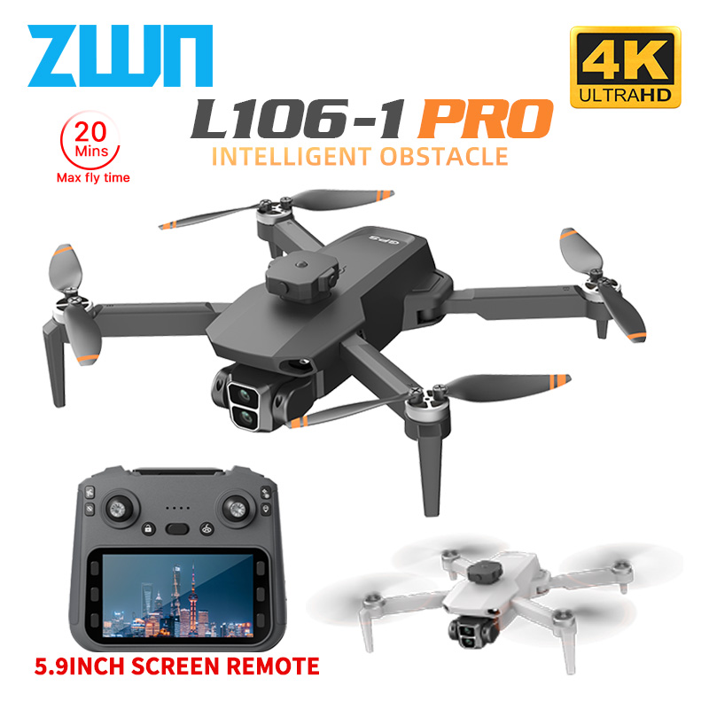 Drone Camera Professional - L106-1PRO GPS Professional Drone 4K HD