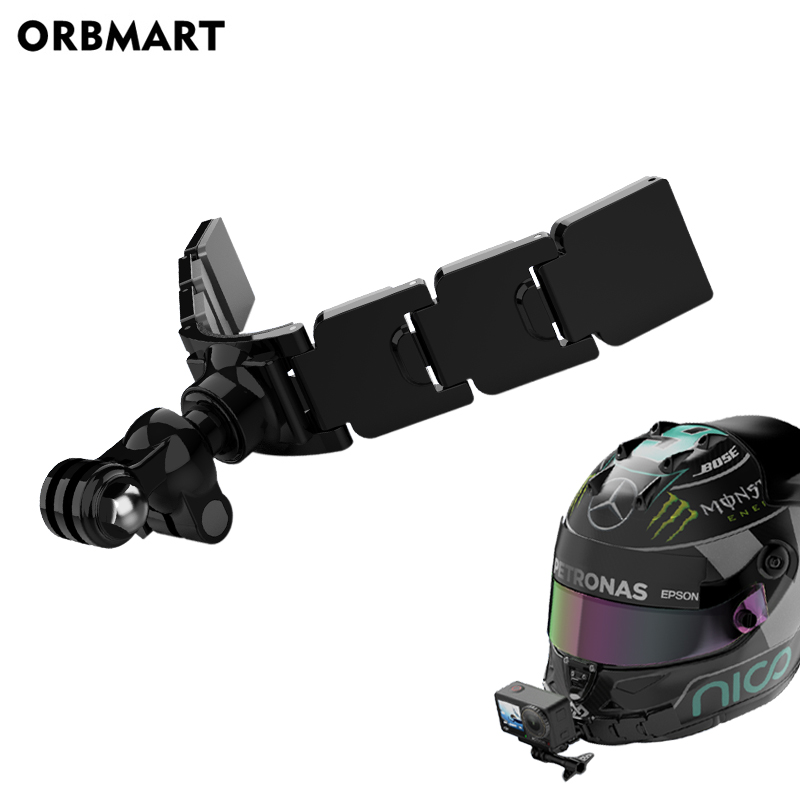 Drone Camera Action - รถจักรยานยนต์หมวกกันน็อคแบบเต็มหน้า Chin Mount สําหรับ GoPro Hero