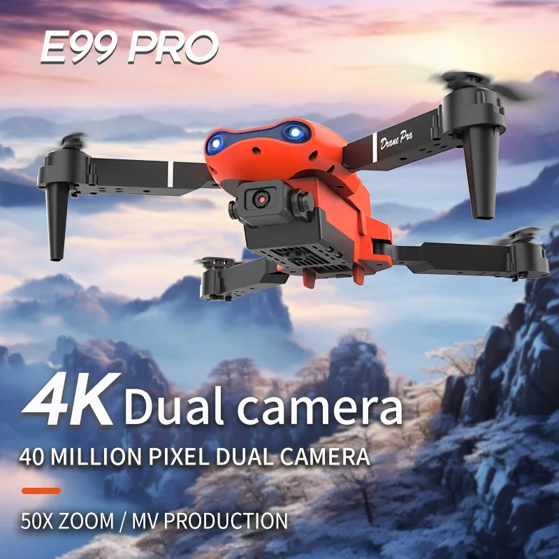 มินิ E99Pro เฮลิคอปเตอร์ RC แบ - Drone Camera Wide Angle บทวิจารณ์และราคา