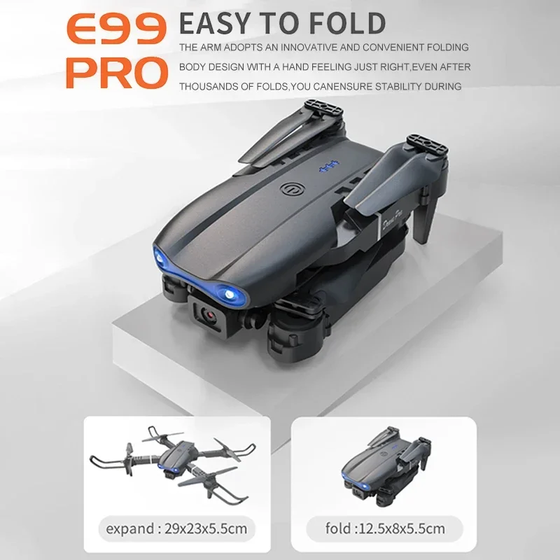 มินิ E99Pro เฮลิคอปเตอร์ RC แบ - Drone Camera Wide Angle บทวิจารณ์และราคา