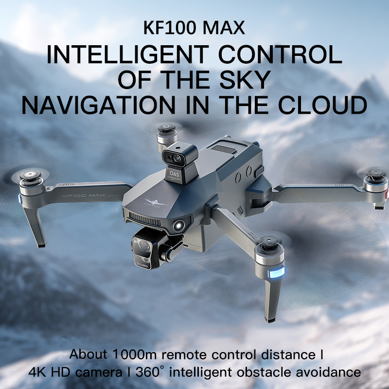 KF100 MAX GPS Drone 4K กล้อง 3 - Drone Camera With Gimbal บทวิจารณ์และราคา