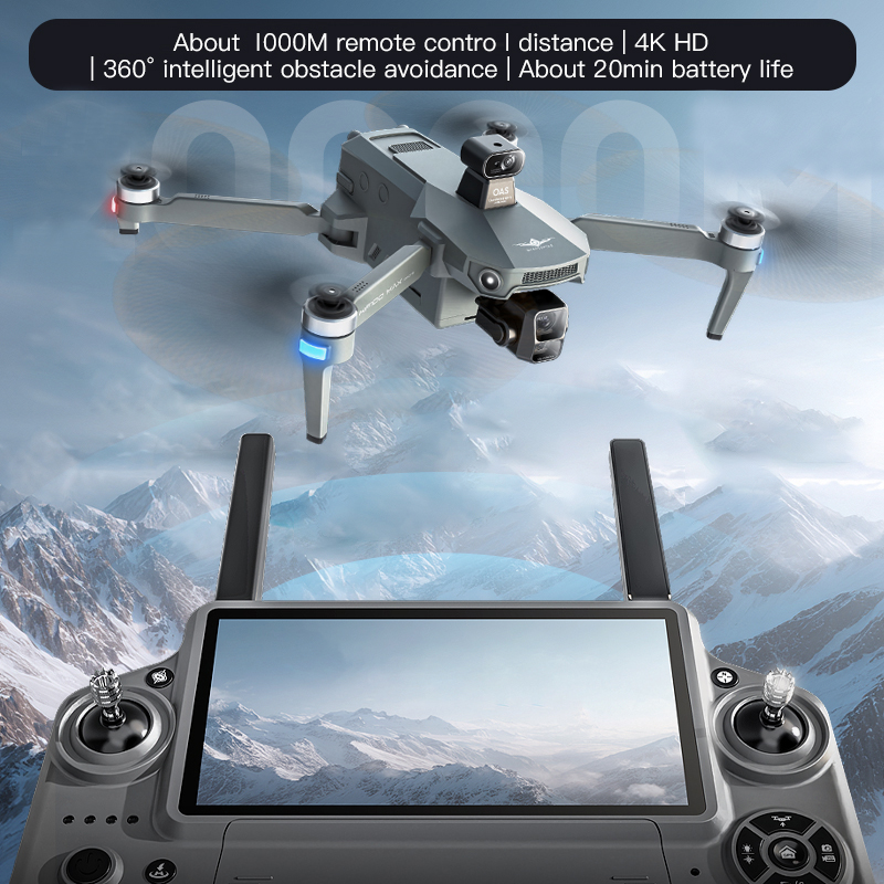 KF100 MAX GPS Drone 4K กล้อง 3 - Drone Camera With Gimbal บทวิจารณ์และราคา