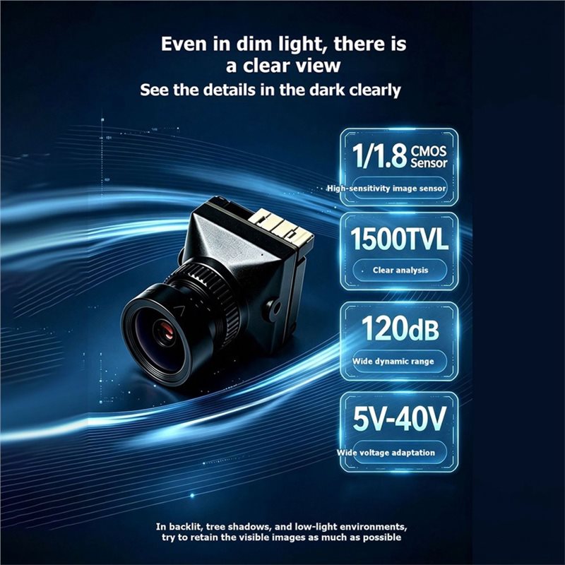 กล้องมองกลางคืน 1500TVL สำหรับ - Drone Camera Night Vision บทวิจารณ์และราคา