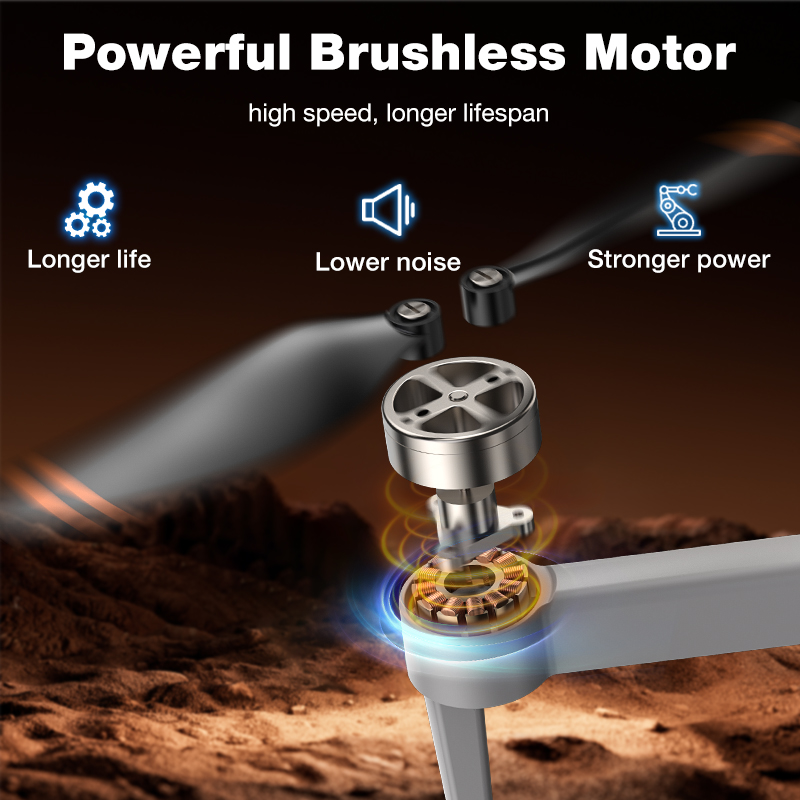 โดรนรุ่นใหม่ L017 Pro Brushles - Drone Camera Professional บทวิจารณ์และราคา