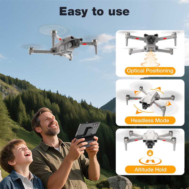 โดรนรุ่นใหม่ L017 Pro Brushles - Drone Camera Professional บทวิจารณ์และราคา