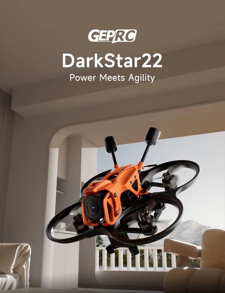 โดรน GEPRC DarkStar22 O4 Pro H - Drone Camera Mount บทวิจารณ์และราคา